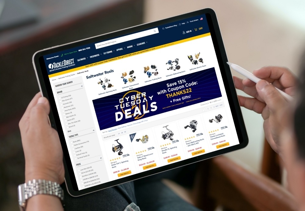 TackleDirect.com Migrates to BigCommerce for a Robust, Scalable