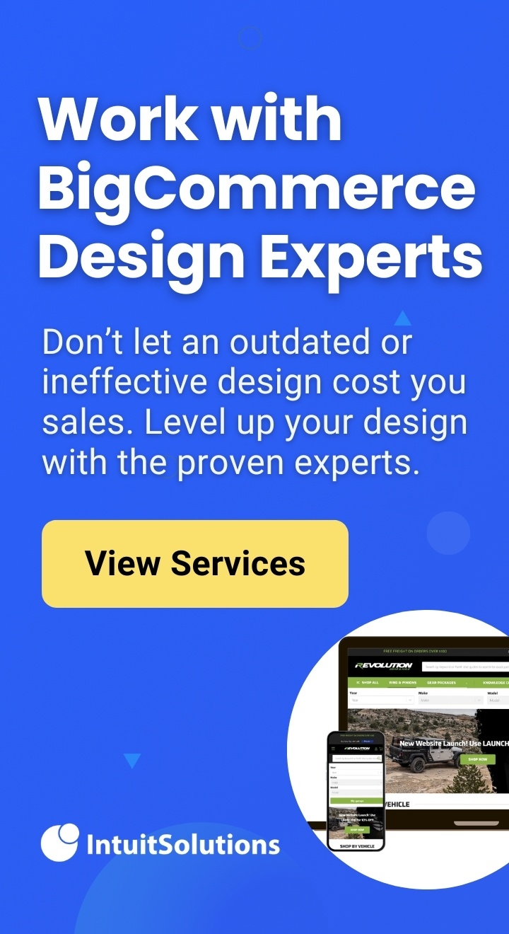 BigCommerce Design Experts banner