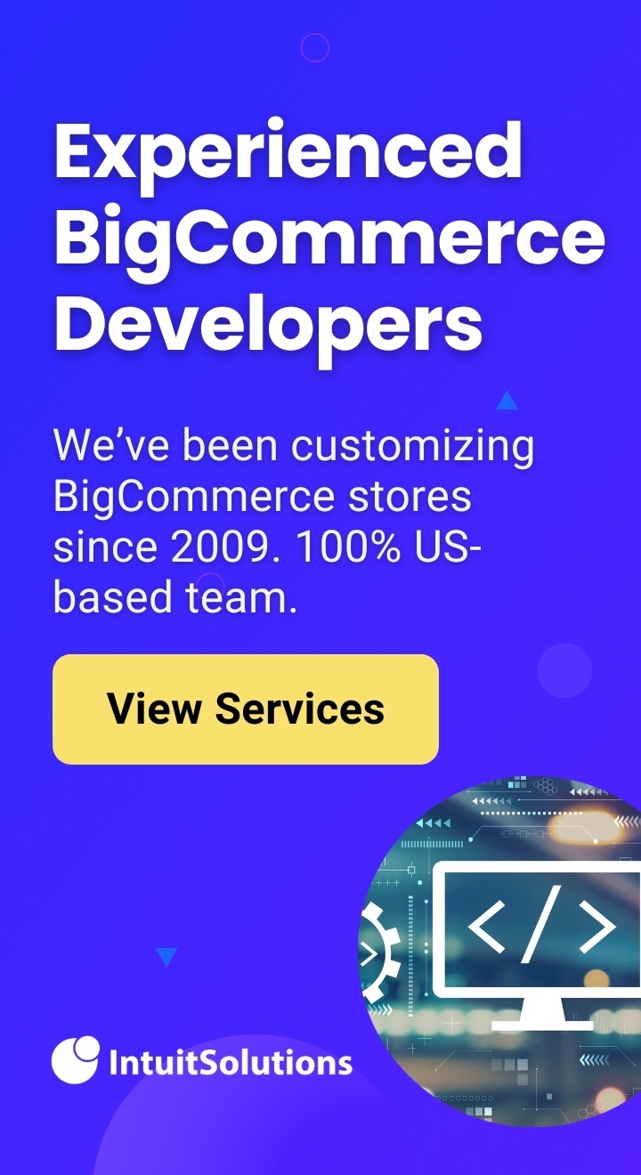 Experienced BigCommerce Developers