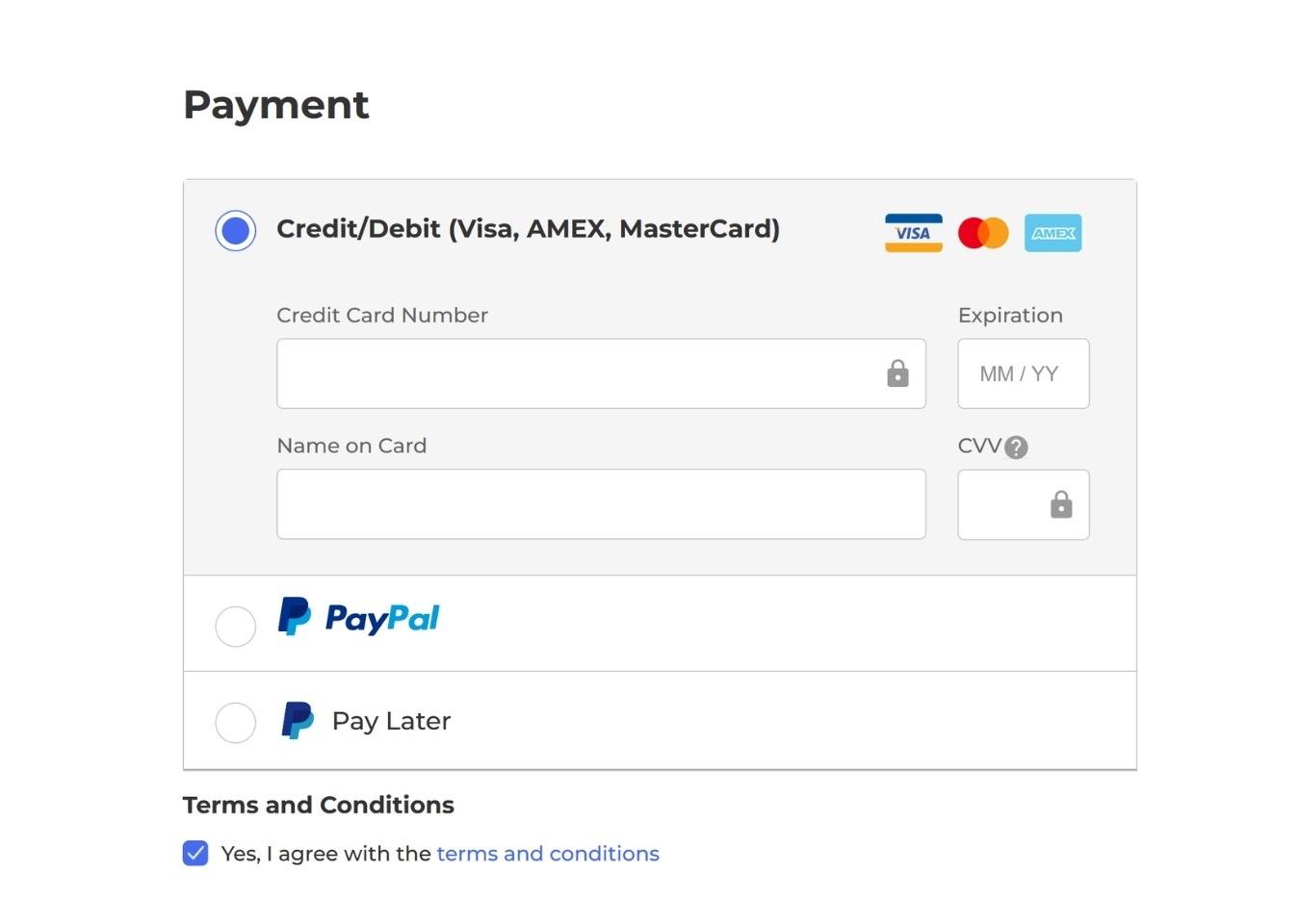 Custom Checkout Payment Restrictions Feature for Nootropics.com - BigCommerce Design BigCommerce Development