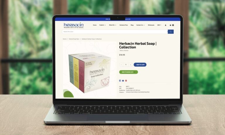 Fresh, Modern, Beautiful: A BigCommerce Redesign for HerbacinUSA.com